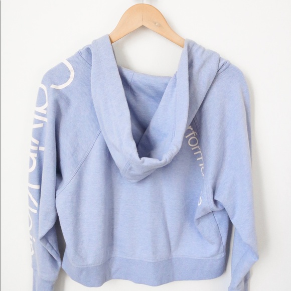 Calvin Klein Performance Baby Blue Sweater - Picture 2 of 7